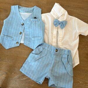 Walmart Baby Toddler Boy 3 Piece Suit